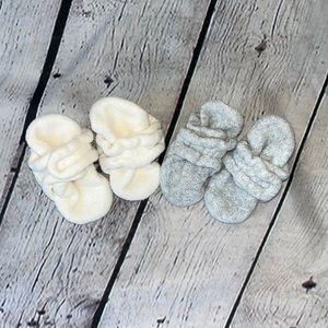 Two Pairs of Zutano Booties